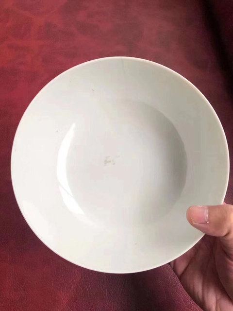 古玩陶瓷礬紅彩龍鳳紋碗拍賣，當前價格7600元