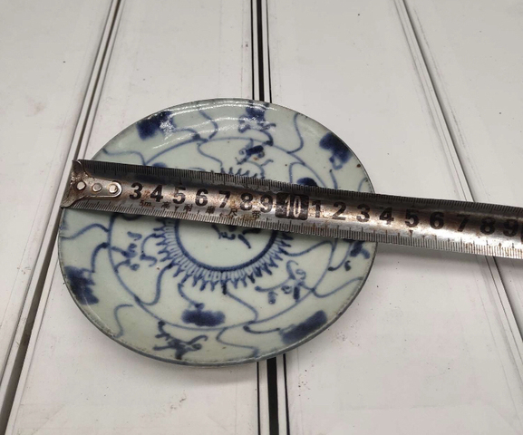 古玩陶瓷青花盤拍賣，當前價格6500元