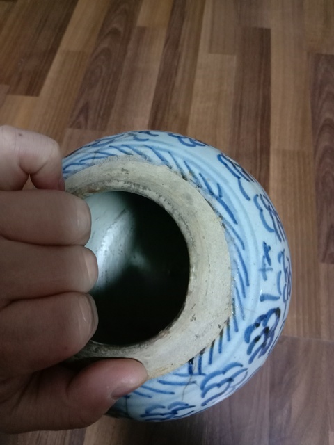 古玩陶瓷青花罐拍賣，當前價格13800元