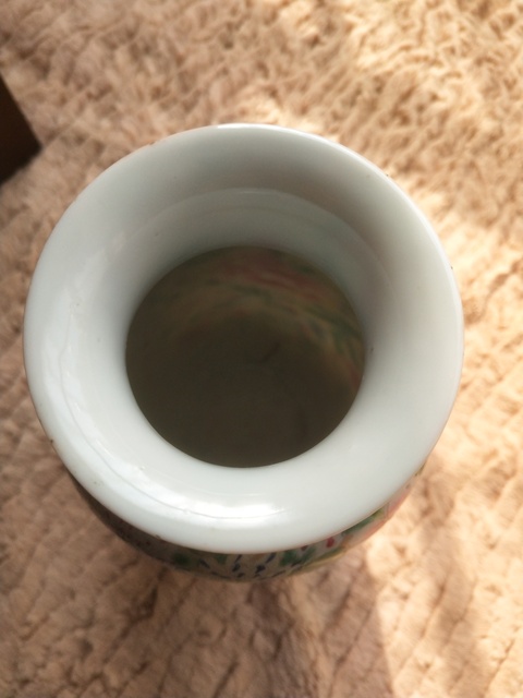 古玩陶瓷百花不落地壯瓶拍賣，當前價格10000元
