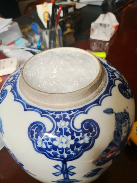 古玩陶瓷青花罐拍賣，當前價格5600元