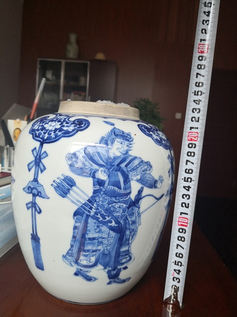 古玩陶瓷青花罐拍賣，當前價格5600元