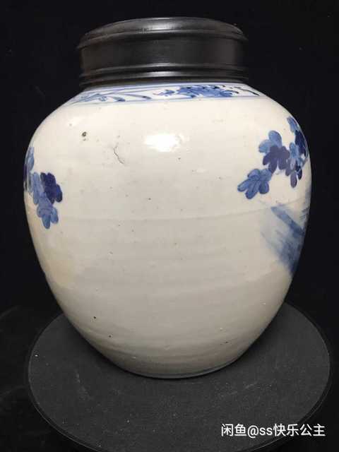 古玩陶瓷青花罐拍賣，當前價格5600元