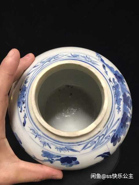 古玩陶瓷青花罐拍賣，當前價格5600元
