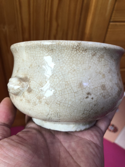 古玩陶瓷圈足爐拍賣，當前價格16800元