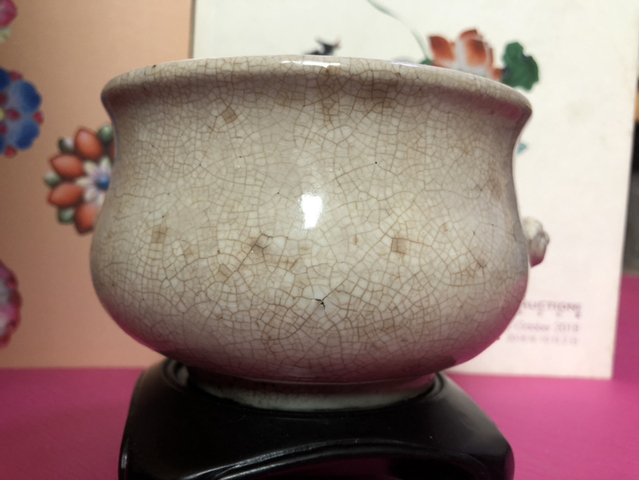 古玩陶瓷圈足爐拍賣，當前價格16800元