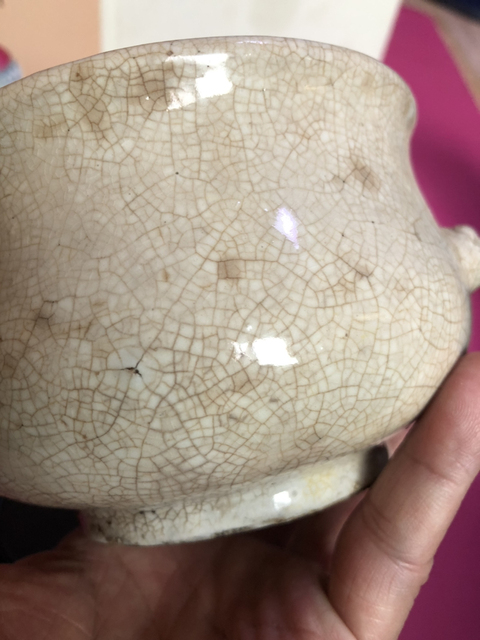 古玩陶瓷圈足爐拍賣，當前價格16800元