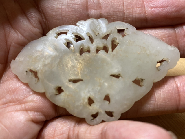 古玩玉器玉蝴蝶拍賣，當前價格13860元