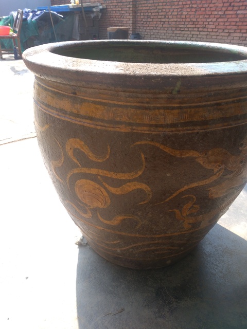 古玩陶瓷銅官窯陶缸拍賣，當前價格13900元