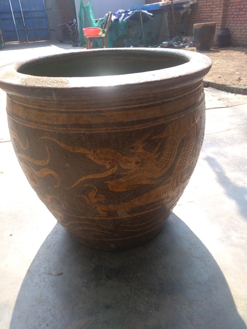 古玩陶瓷銅官窯陶缸拍賣，當前價格13900元