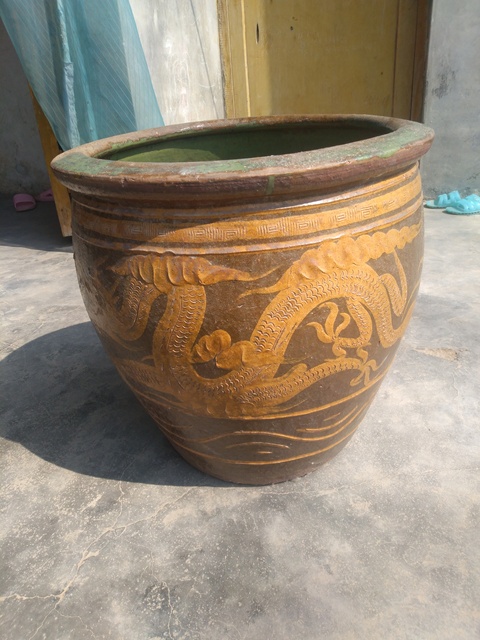 古玩陶瓷銅官窯陶缸拍賣，當前價格13900元