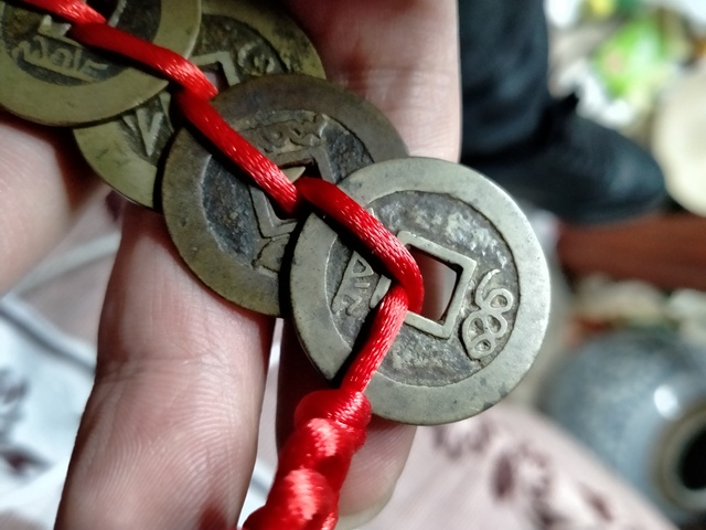 古玩錢幣清代五帝錢一套拍賣，當(dāng)前價格10800元