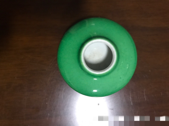 古玩陶瓷綠釉水盂拍賣，當前價格9960元