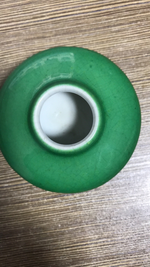 古玩陶瓷綠釉水盂拍賣，當前價格9960元
