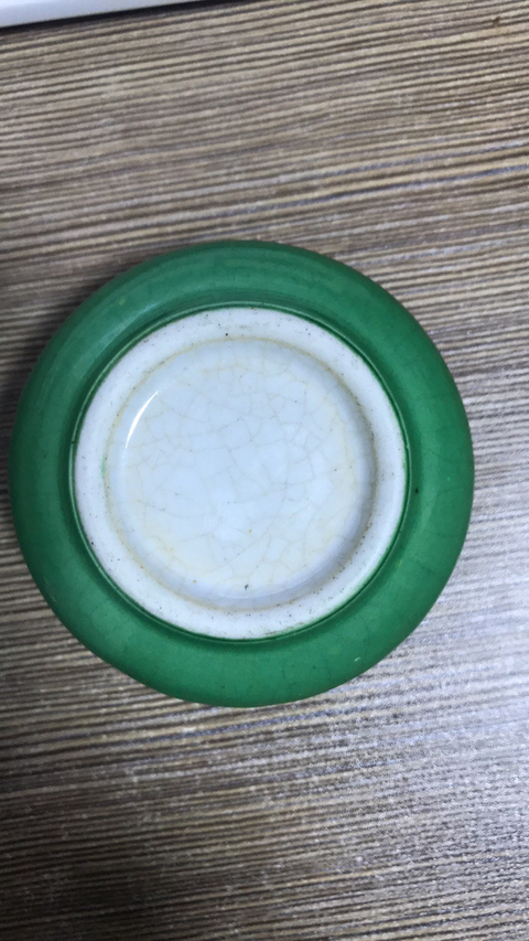 古玩陶瓷綠釉水盂拍賣，當前價格9960元