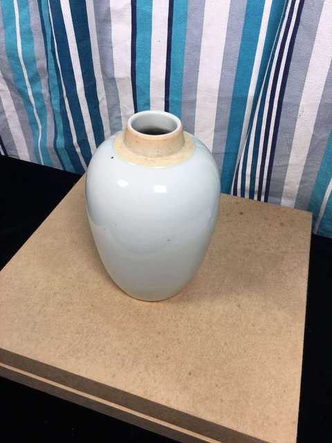 古玩陶瓷清早期白釉砂口罐拍賣，當前價格8860元