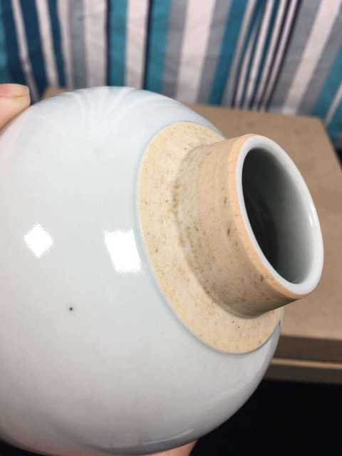 古玩陶瓷清早期白釉砂口罐拍賣，當前價格8860元