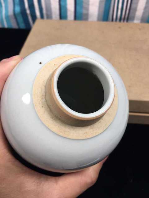 古玩陶瓷清早期白釉砂口罐拍賣，當前價格8860元