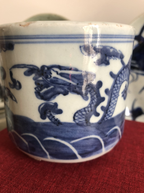 古玩陶瓷三足筒式爐拍賣，當前價格6800元