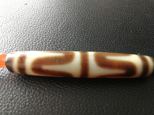 古玩玉器瑪瑙天珠拍賣，當前價格8000元