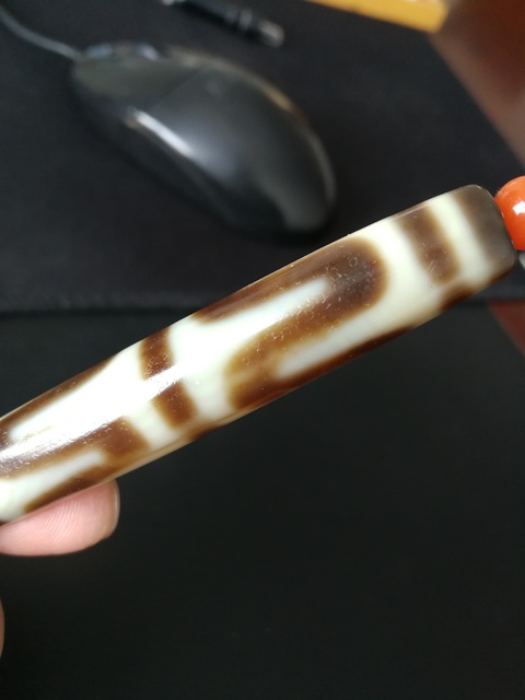 古玩玉器瑪瑙天珠拍賣，當前價格8000元