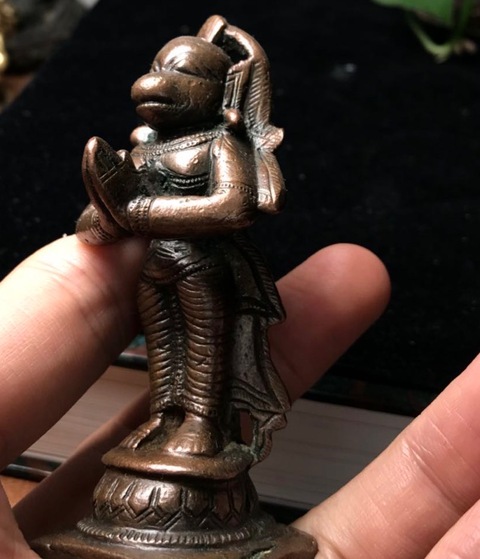 古玩銅器印度像拍賣，當(dāng)前價(jià)格6000元