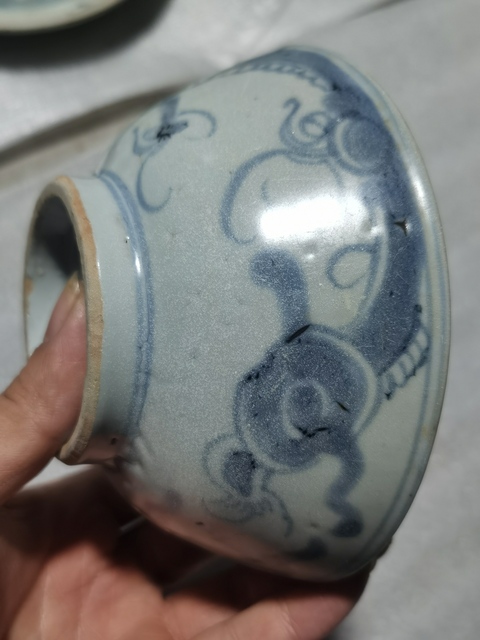 古玩陶瓷龍紋碗拍賣,當前價格888元