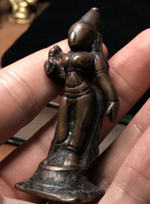 古玩銅器印度像拍賣，當前價格11000元