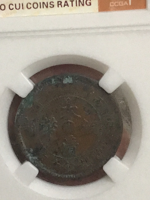 古玩錢幣大清銅幣中鄂十文拍賣,當(dāng)前價(jià)格210元