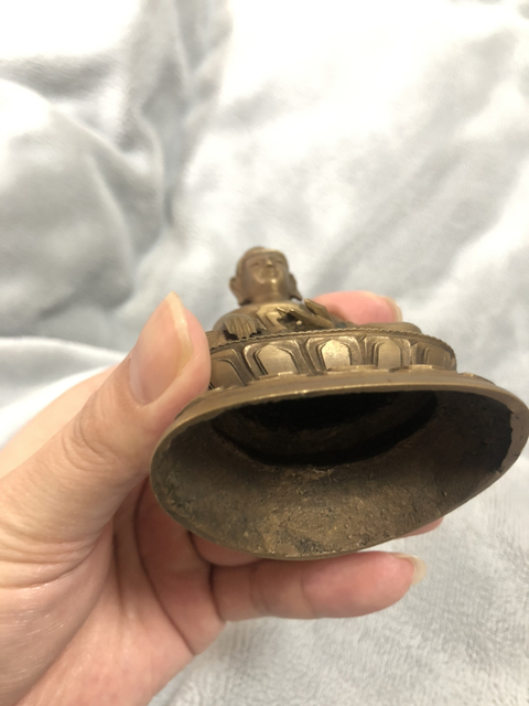 古玩銅器銅佛拍賣，當前價格7000元