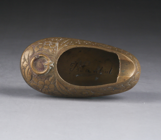 古玩雜項銅鞋拍賣，當(dāng)前價格14000元