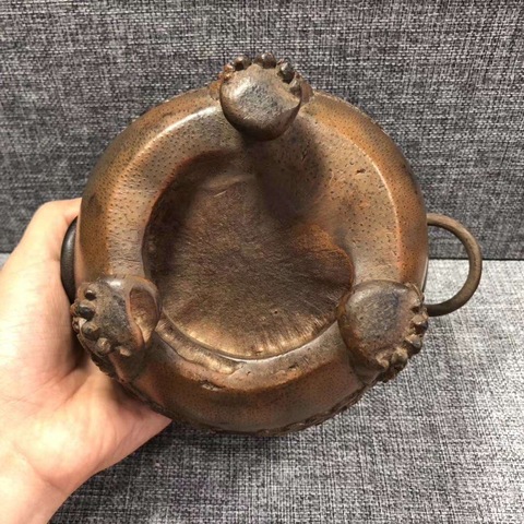 古玩雜項龍紋熏香拍賣，當前價格15500元