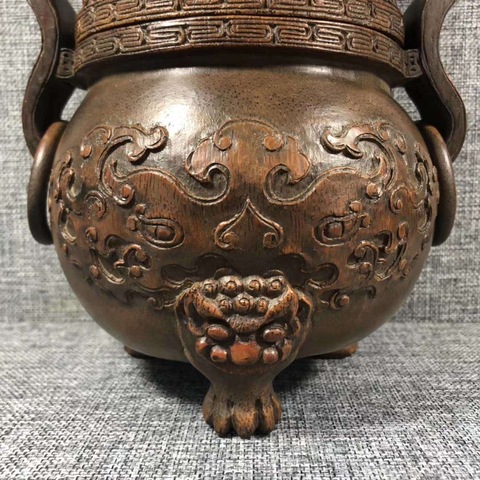 古玩雜項龍紋熏香拍賣，當前價格15500元