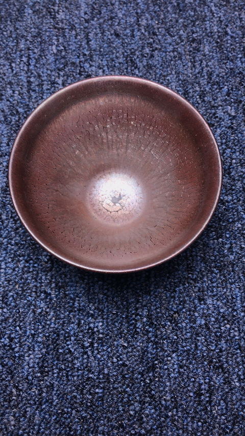 古玩雜項紫金釉茶盞拍賣，當前價格10000元