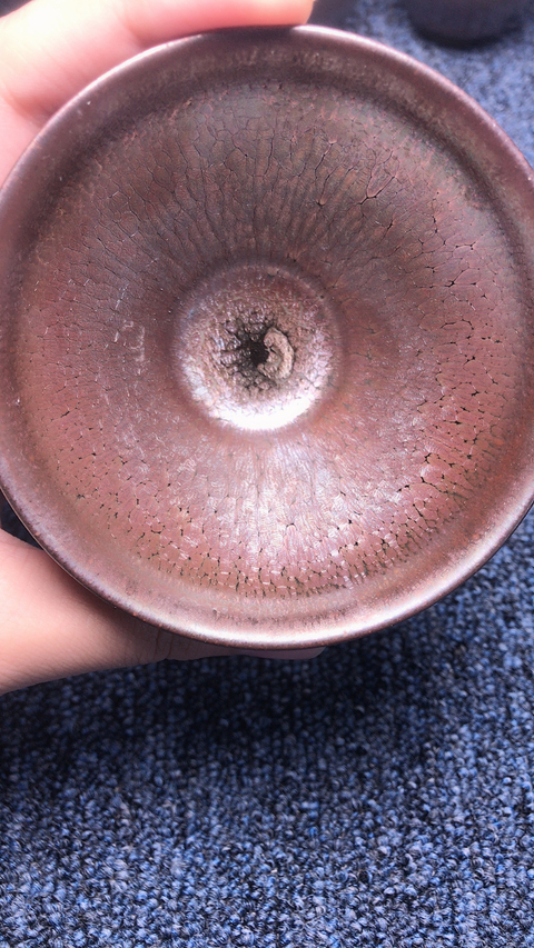 古玩雜項紫金釉茶盞拍賣，當前價格10000元