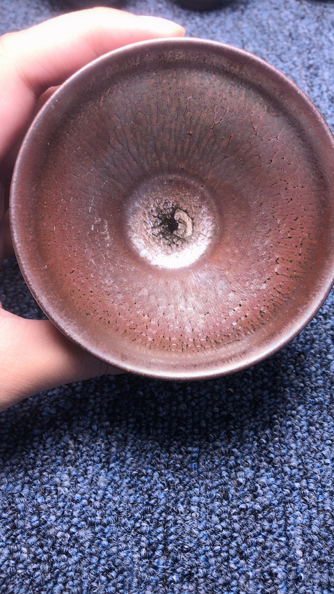 古玩雜項紫金釉茶盞拍賣，當前價格10000元