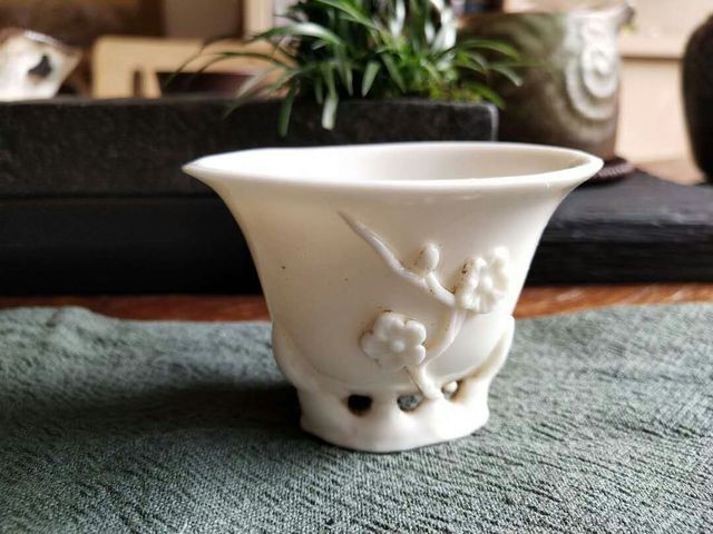 古玩陶瓷德化窯杯拍賣，當(dāng)前價(jià)格2580元