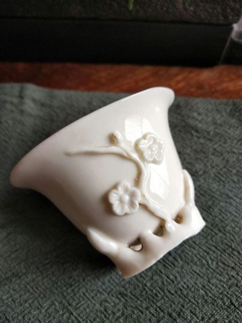 古玩陶瓷德化窯杯拍賣，當(dāng)前價(jià)格2580元