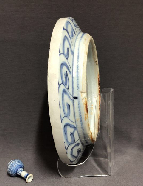 古玩陶瓷青花盤拍賣，當前價格7800元