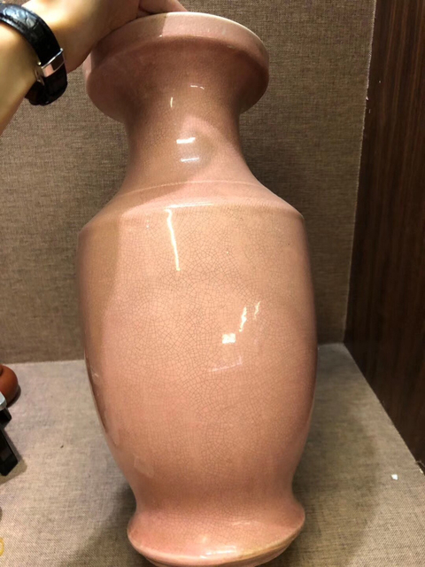 古玩陶瓷盤口瓶拍賣，當(dāng)前價格11800元