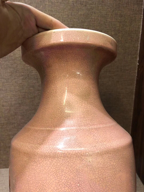 古玩陶瓷盤口瓶拍賣，當(dāng)前價格11800元