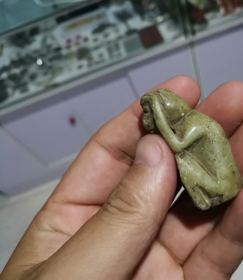 古玩雜項壽山石擺件拍賣，當前價格9200元