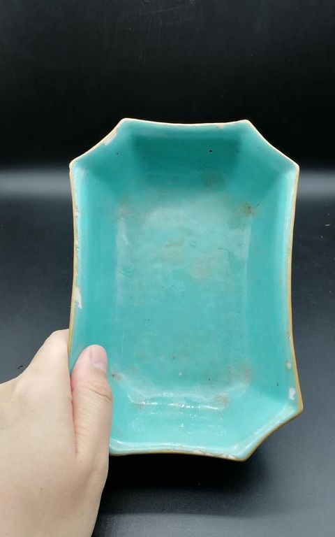 古玩陶瓷粉彩供盆拍賣，當(dāng)前價(jià)格5200元