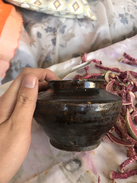 古玩陶瓷醬釉罐拍賣，當前價格9500元