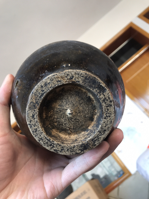 古玩陶瓷醬釉罐拍賣，當前價格9500元