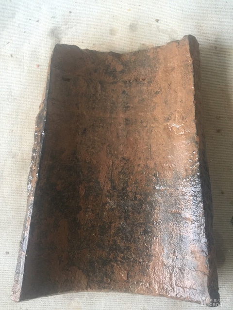 古玩雜項陶瓦拍賣，當前價格12600元