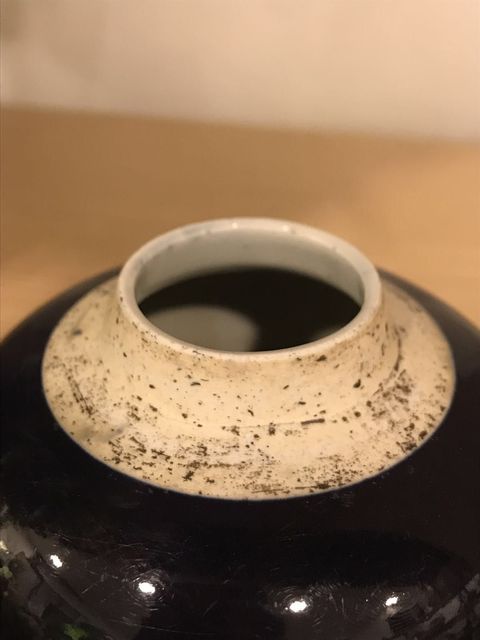 古玩陶瓷祭藍釉小罐拍賣，當前價格6600元