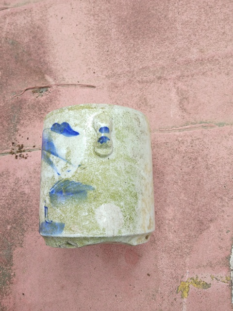 古玩陶瓷青花山水紋雙系罐拍賣，當前價格3600元