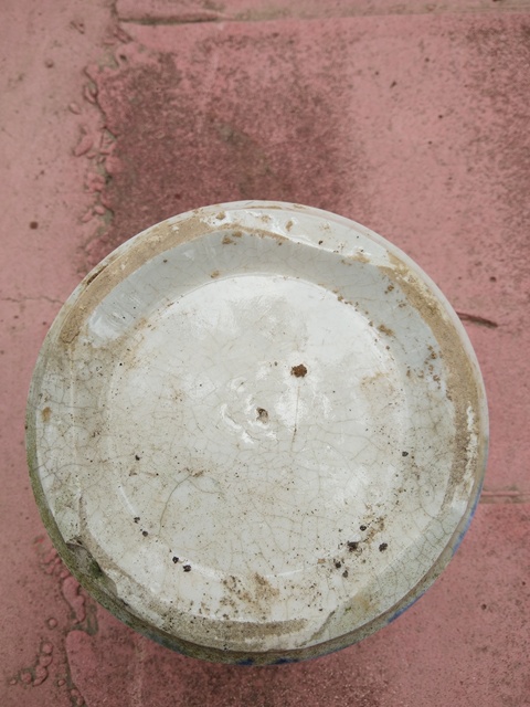 古玩陶瓷青花山水紋雙系罐拍賣，當前價格3600元