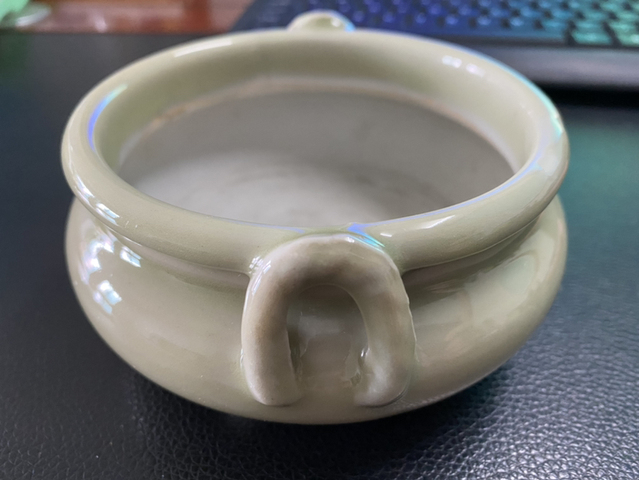 古玩陶瓷青釉爐拍賣，當前價格2800元